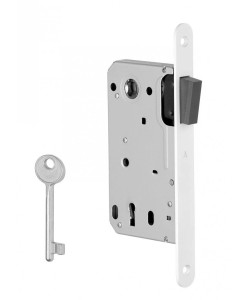 Broasca magnetica alb mat 90/50 cheie