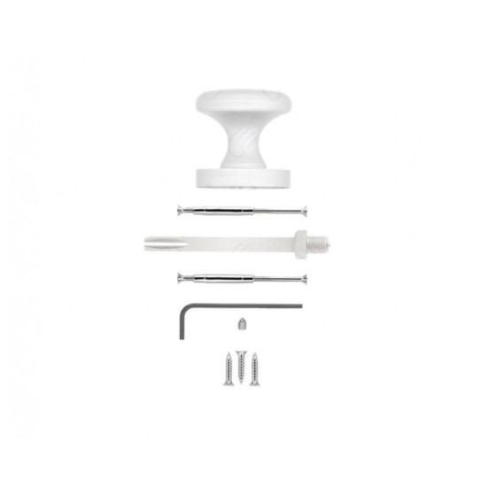 Buton FIX STALA nichel satin