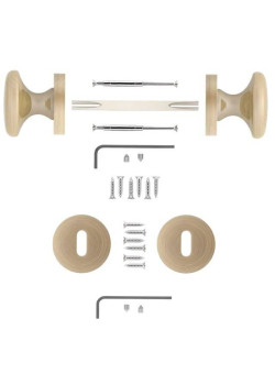 Butoni mobili STALA bronz patinat cu rozeta cheie