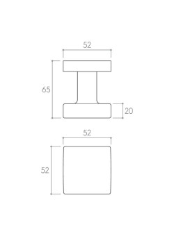 Butoni Aegis FIX crom satin - bucata