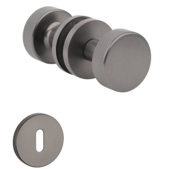 Butoni mobili TIME ( TUJA ) slim titan cu rozeta cheie