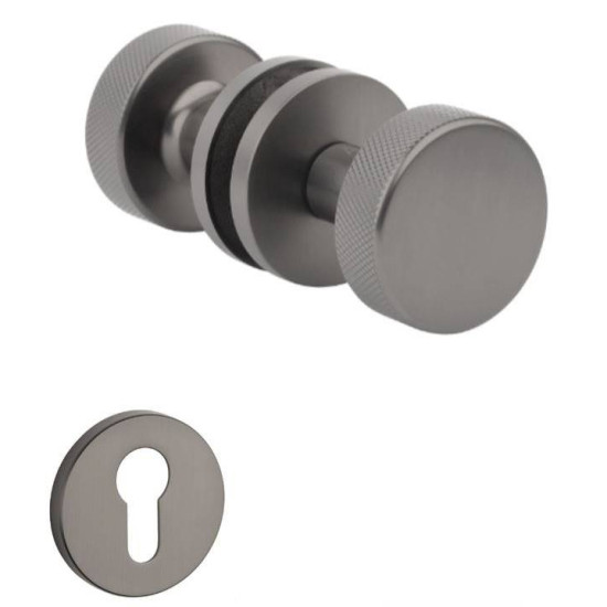 Butoni mobili TIME ( TUJA ) slim titan cu rozeta yala