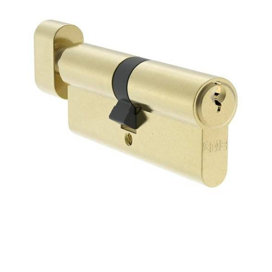 Cilindru cu buton 35/35 auriu