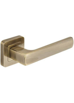 Manere usi OFFICE ( IBIZA ) bronz patinat cu rozeta cheie