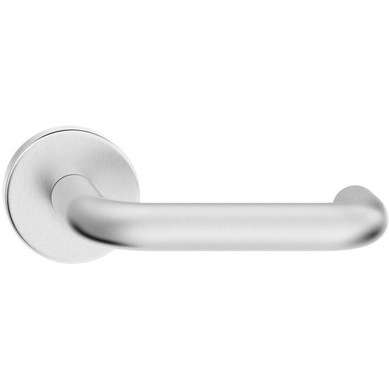 Manere usi + buton fix Rondo (Jowisz) inox rozeta yala Manere usi + buton fix Rondo (Jowisz) inox rozeta yala