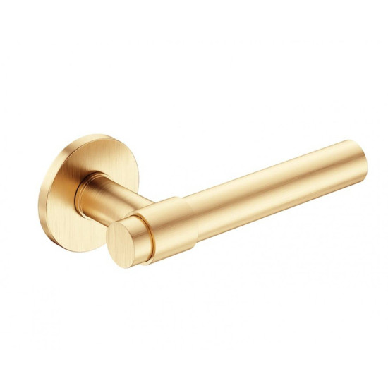 Manere usi Allure slim auriu satin cu rozeta cheie