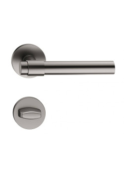 Manere usi Allure slim titan cu rozeta wc