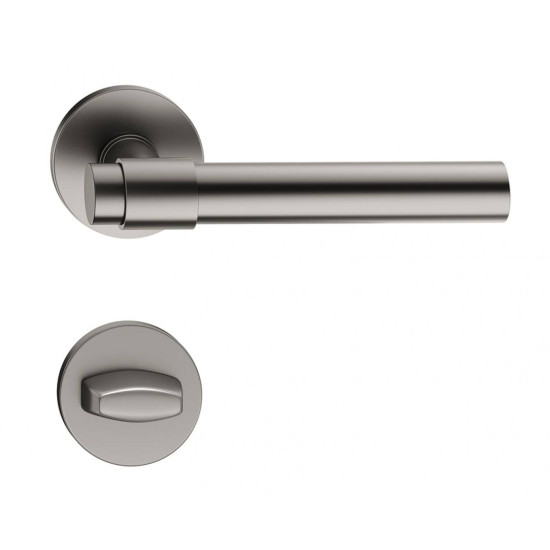 Manere usi Allure slim titan cu rozeta wc Manere usi Allure slim titan cu rozeta wc