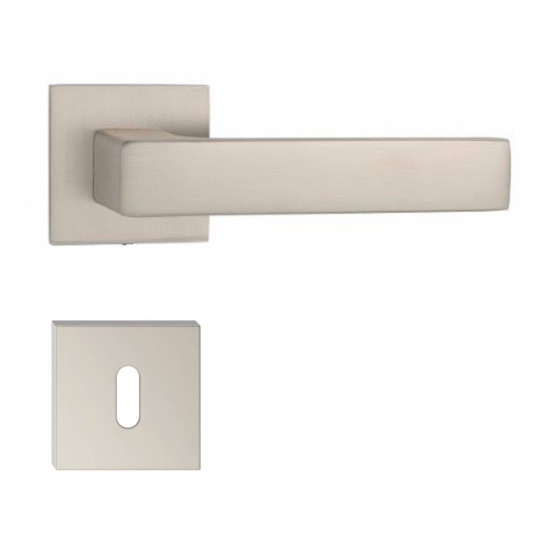 Manere usi ASTI nichel satin rozeta cheie