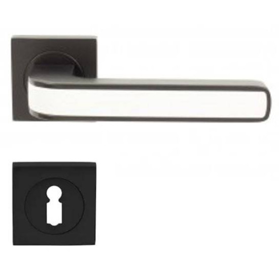 Manere usi AXE negru alb cu rozeta cheie