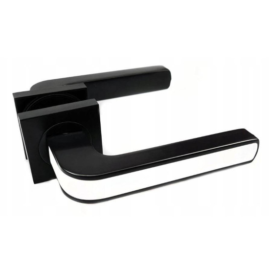 Manere usi AXE negru alb cu rozeta wc