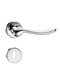 Manere usi Classica crom lucios cu rozeta cheie