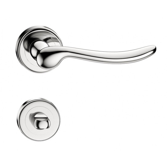 Manere usi Classica crom lucios cu rozeta wc