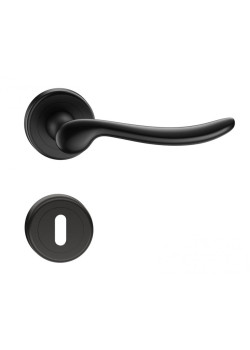 Manere usi Classica negru cu rozeta cheie