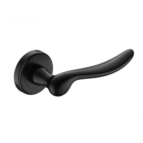 Manere usi Classica negru cu rozeta cheie