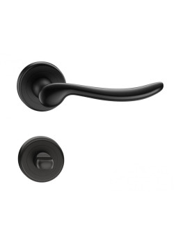 Manere usi Classica negru cu rozeta wc