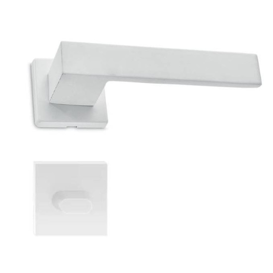 Manere usi CLIO ( 1010 ) alb cu rozeta wc