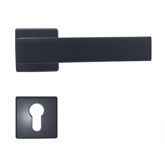 Manere usi CLIO ( 1010 ) negru cu rozeta yala