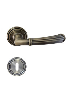 Manere usi COMETA bronz patinat rozeta cheie Manere usi COMETA bronz patinat rozeta cheie