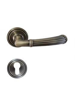 Manere usi COMETA bronz patinat rozeta yala Manere usi COMETA bronz patinat rozeta yala