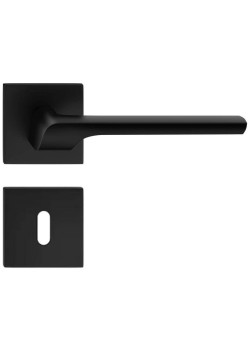 Manere Usi COMO ( ZOYA ) negru mat cu rozeta cheie