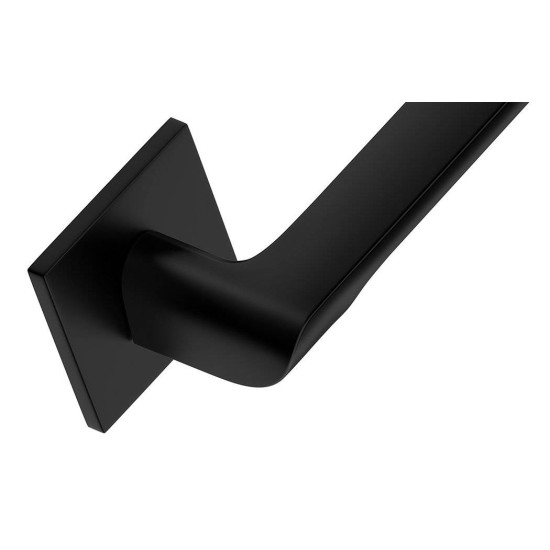 Manere Usi COMO ( ZOYA ) negru mat cu rozeta cheie