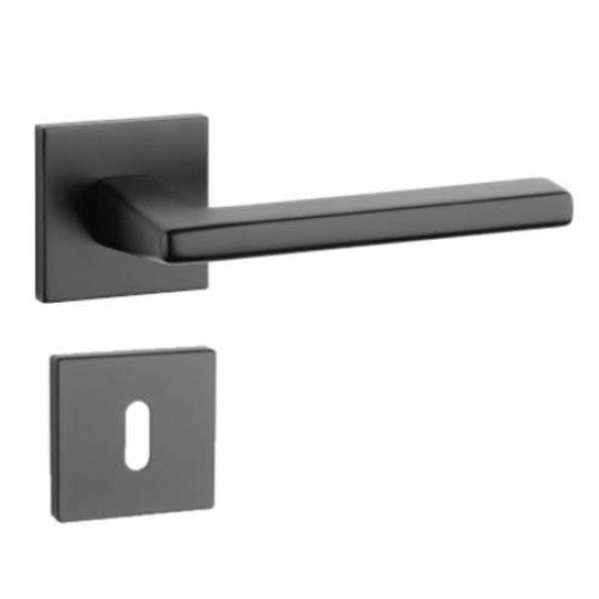 Manere usi Concept ( EURA ) negru cu rozeta cheie