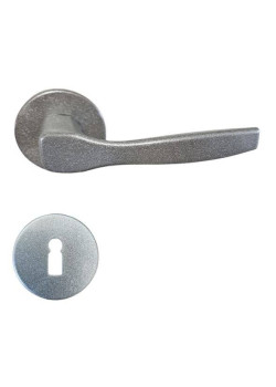 Manere usi Cristy ( NADIA ) argintiu cu rozeta cheie Manere usi Cristy ( NADIA ) argintiu cu rozeta cheie