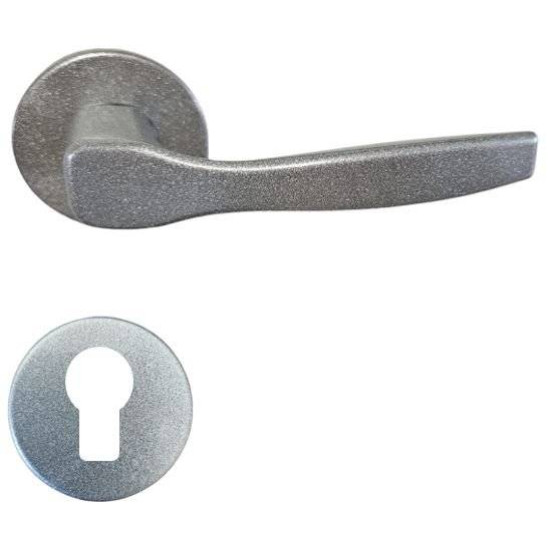 Manere usi Cristy ( NADIA ) argintiu cu rozeta yala