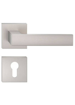 Manere usi Cube nichel satin cu rozeta yala