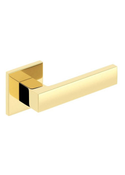 Manere usi CUBE slim auriu lucios