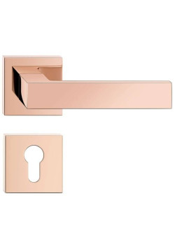 Manere usi Cube Rose Gold cu rozeta yala
