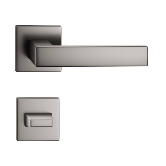 Manere usi CUBE ( FOCUS ) slim titan cu rozeta wc