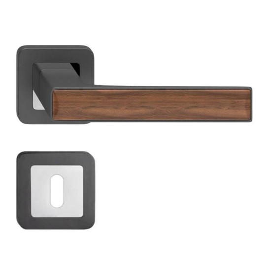 Manere usi Deco grafit decor nuc cu rozeta cheie