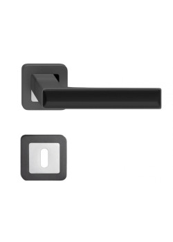 Manere usi Deco grafit decor negru cu rozeta cheie