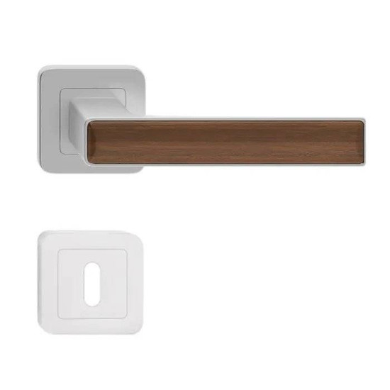 Manere usi Deco nichel decor nuc cu rozeta cheie