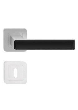 Manere usi Deco nichel decor negru cu rozeta cheie