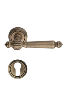 Manere usi DEMETRA patinat mat cu rozeta yala Manere usi DEMETRA patinat mat cu rozeta yala