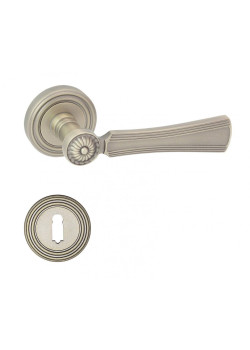 Manere usi DIANA patinat mat cu rozeta cheie Manere usi DIANA patinat mat cu rozeta cheie