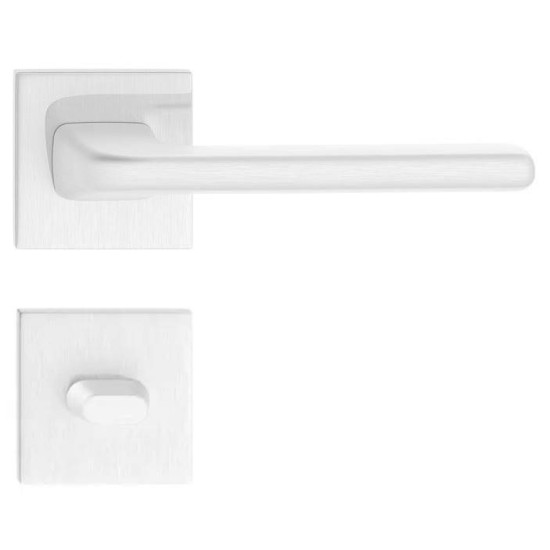 Manere usi DIVA Q nichel cu rozeta wc