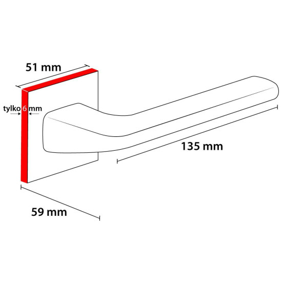 Manere usi DIVA Q auriu satin lucios Manere usi DIVA Q auriu satin lucios