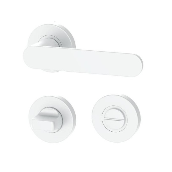 Manere usi DORO ( COMFY ) alb mat cu rozeta wc