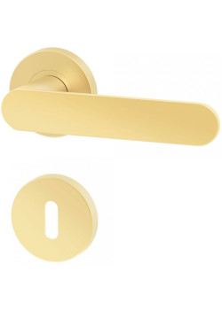 Manere usi DORO ( COMFY ) auriu mat cu rozeta cheie