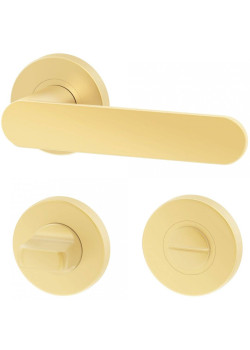 Manere usi DORO ( COMFY ) auriu mat cu rozeta wc