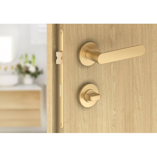 Manere usi DORO ( COMFY ) auriu mat cu rozeta wc