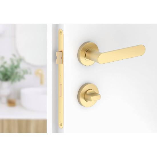 Manere usi DORO ( COMFY ) auriu mat cu rozeta wc