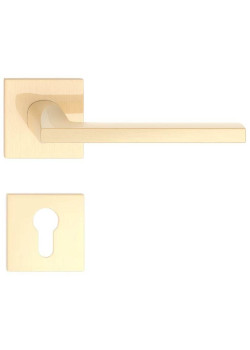 Manere usi ELSA auriu satin lucios cu rozeta yala