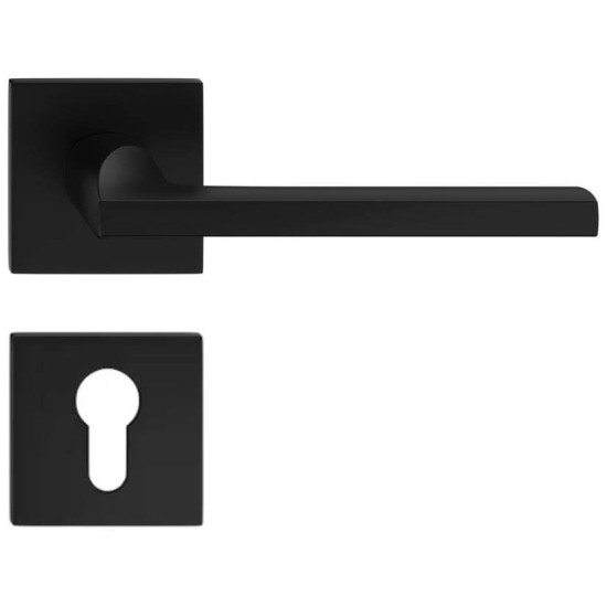 Manere usi ELSA negru mat cu rozeta yala