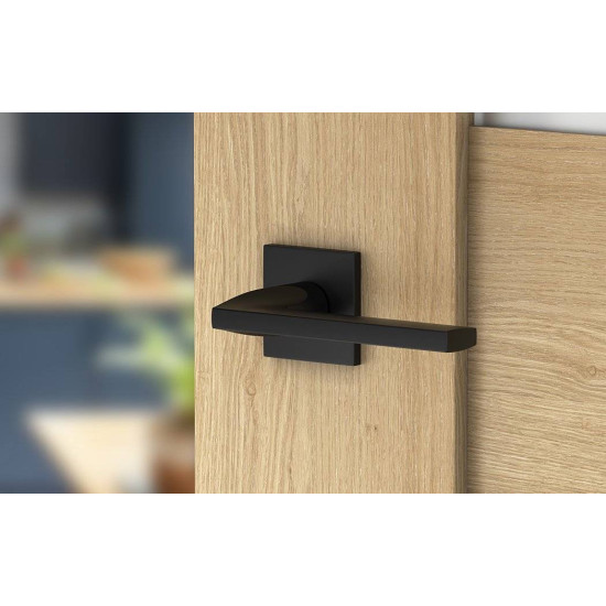 Manere usi ELSA negru mat cu rozeta yala