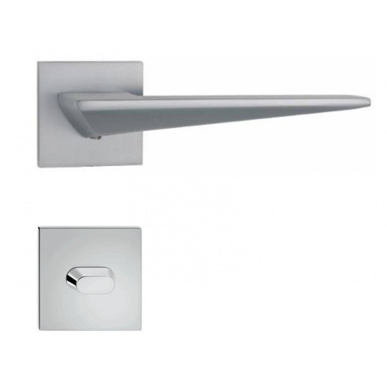 Manere usi ENZO crom satin rozeta wc